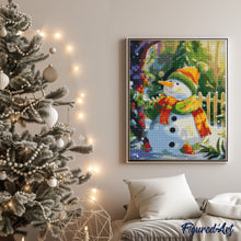 Load image into Gallery viewer, Diamond Painting - Joyful Snowman