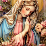 Diamond Painting - Blessed Virgin Mary canvas already framed