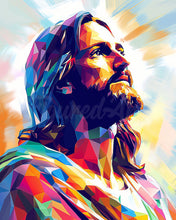 Load image into Gallery viewer, Diamond Painting - Jesus&#39; Radiant Glory canvas already framed