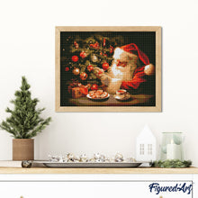 Load image into Gallery viewer, Diamond Painting - Jolly Santa&#39;s Evening