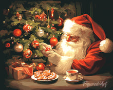 Load image into Gallery viewer, Diamond Painting - Jolly Santa's Evening