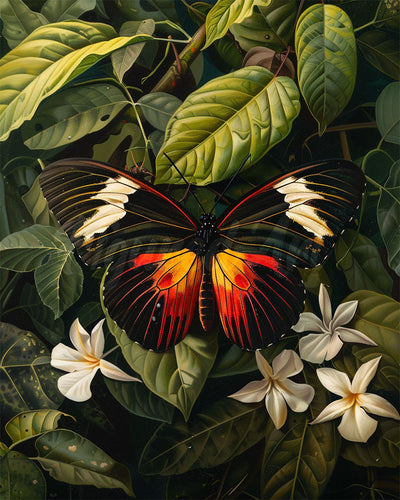 Diamond Painting - Heliconius Erato Butterfly