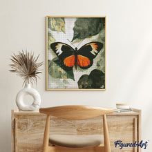 Load image into Gallery viewer, Diamond Painting - Moneta Longwing Butterfly