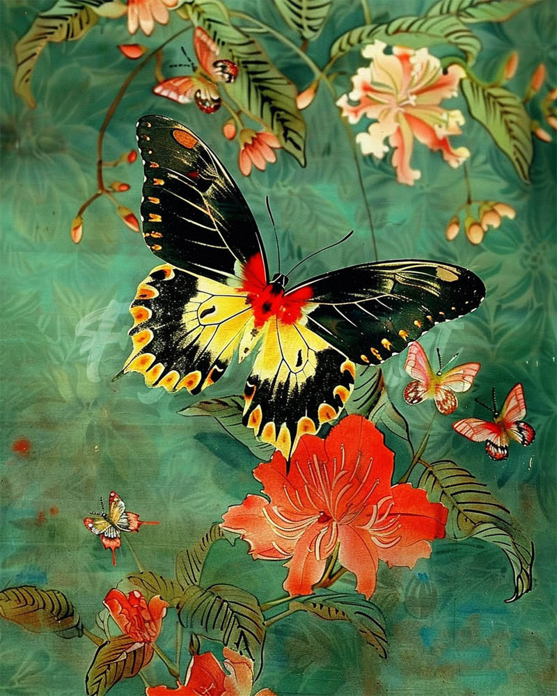 Diamond Painting - Troides Minos Butterfly