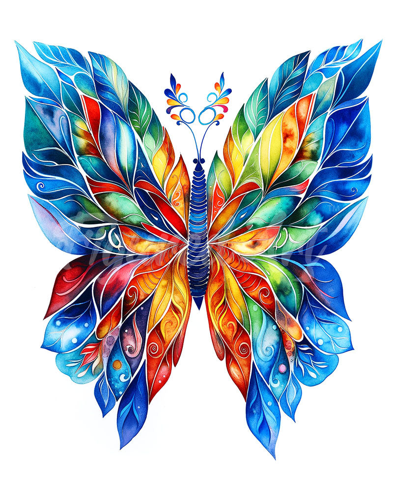 Diamond Painting - Artistic Butterfly