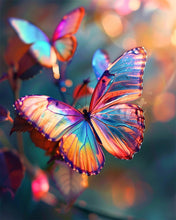 Load image into Gallery viewer, Diamond Painting - Vibrant Butterflies