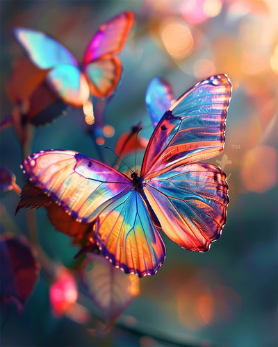 Diamond Painting - Vibrant Butterflies