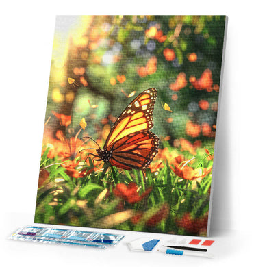 Diamond Painting - Butterfly in the Meadow