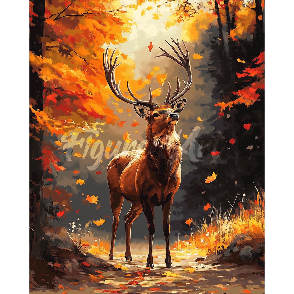 Diamond Painting - Majestic Stag in Fall