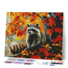 Load image into Gallery viewer, Diamond Painting - Fall Raccoon