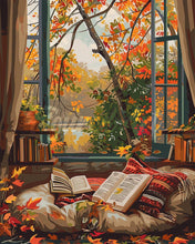 Load image into Gallery viewer, Diamond Painting - Cozy Fall Reading