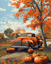 Load image into Gallery viewer, Diamond Painting - Vintage Truck in Fall