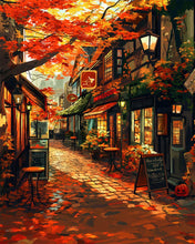 Load image into Gallery viewer, Diamond Painting - Fall Café Street