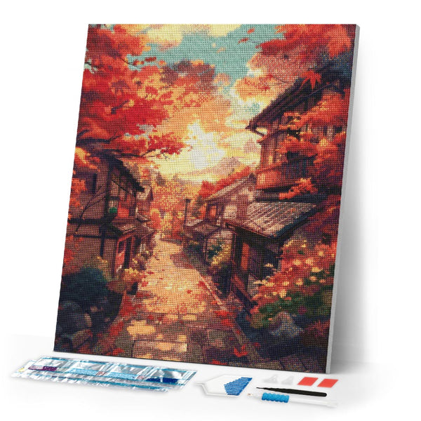 Diamond Painting - Fall Street in Kyoto