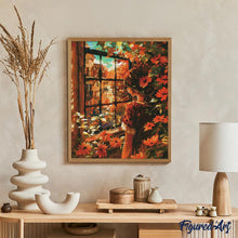 Load image into Gallery viewer, Diamond Painting - Window View of Fall