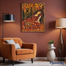 Load image into Gallery viewer, Diamond Painting - Klimt-Inspired Fall Lady