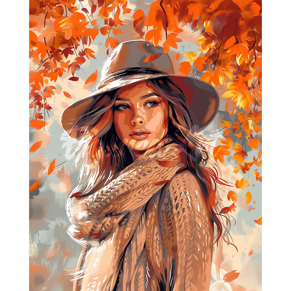 Diamond Painting - Lady of the Fall Winds