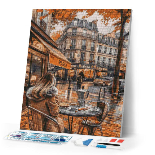 Diamond Painting - Fall Café Moment