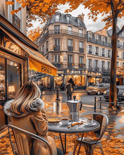 Load image into Gallery viewer, Diamond Painting - Fall Café Moment