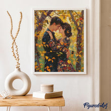 Load image into Gallery viewer, Diamond Painting - Klimt-Inspired Fall Embrace