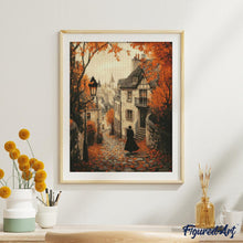 Load image into Gallery viewer, Diamond Painting - Old Town Fall Walk