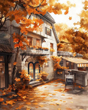 Load image into Gallery viewer, Diamond Painting - Fall Café Front