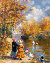 Load image into Gallery viewer, Diamond Painting - Renoir-Inspired Fall Outing