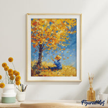 Load image into Gallery viewer, Diamond Painting - Van Gogh-Inspired Boy in Fall