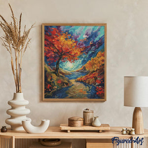 Diamond Painting - Van Gogh-Inspired Surreal Fall