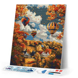 Diamond Painting - Fall Balloon Adventure