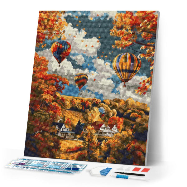 Diamond Painting - Fall Balloon Adventure