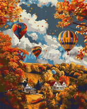 Load image into Gallery viewer, Diamond Painting - Fall Balloon Adventure