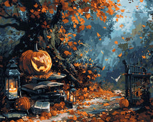 Load image into Gallery viewer, Diamond Painting - Haunted Fall Gate