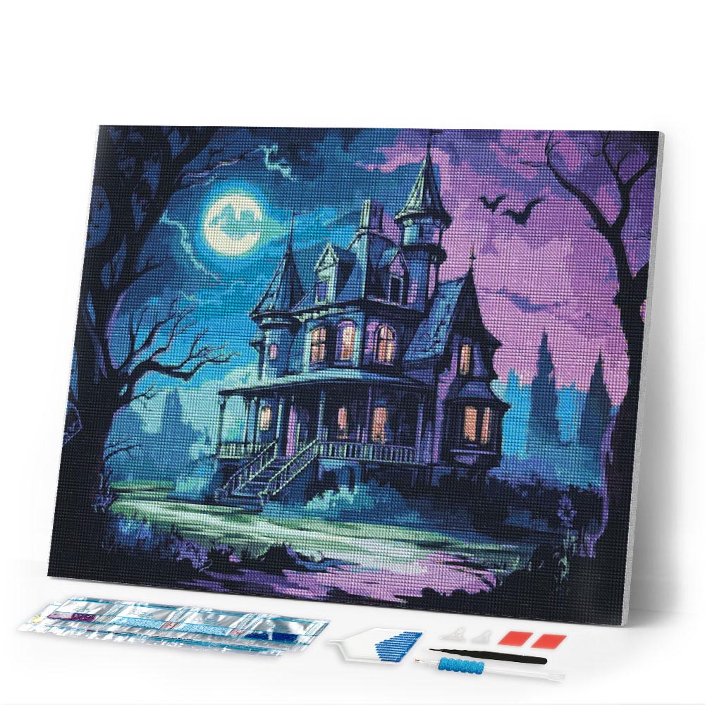Diamond Painting - The Haunted Mansion – Figured'Art