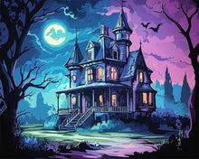 Load image into Gallery viewer, Diamond Painting - The Haunted Mansion