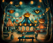 Load image into Gallery viewer, Diamond Painting - Halloween Carnival