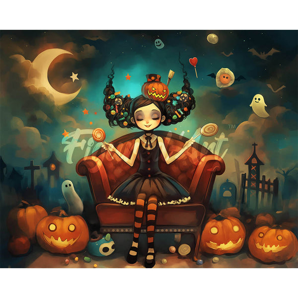 Diamond Painting - Halloween Candy Princess