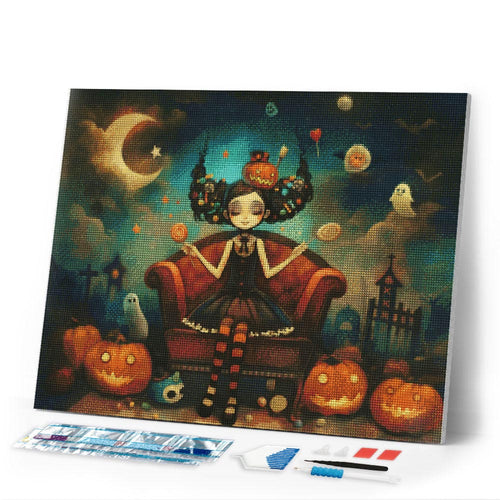 Diamond Painting - Halloween Candy Princess