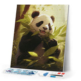 Diamond Painting - Panda Munching