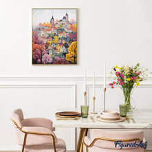 Load image into Gallery viewer, Diamond Painting - Violet Enchanted Village