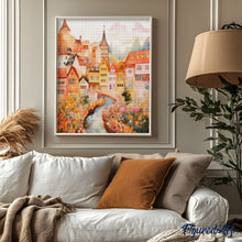 Load image into Gallery viewer, Diamond Painting - Amber Enchanted Village