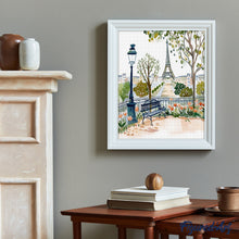 Load image into Gallery viewer, Diamond Painting - Watercolor Paris Garden