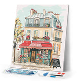 Diamond Painting - Café La Vie Douce