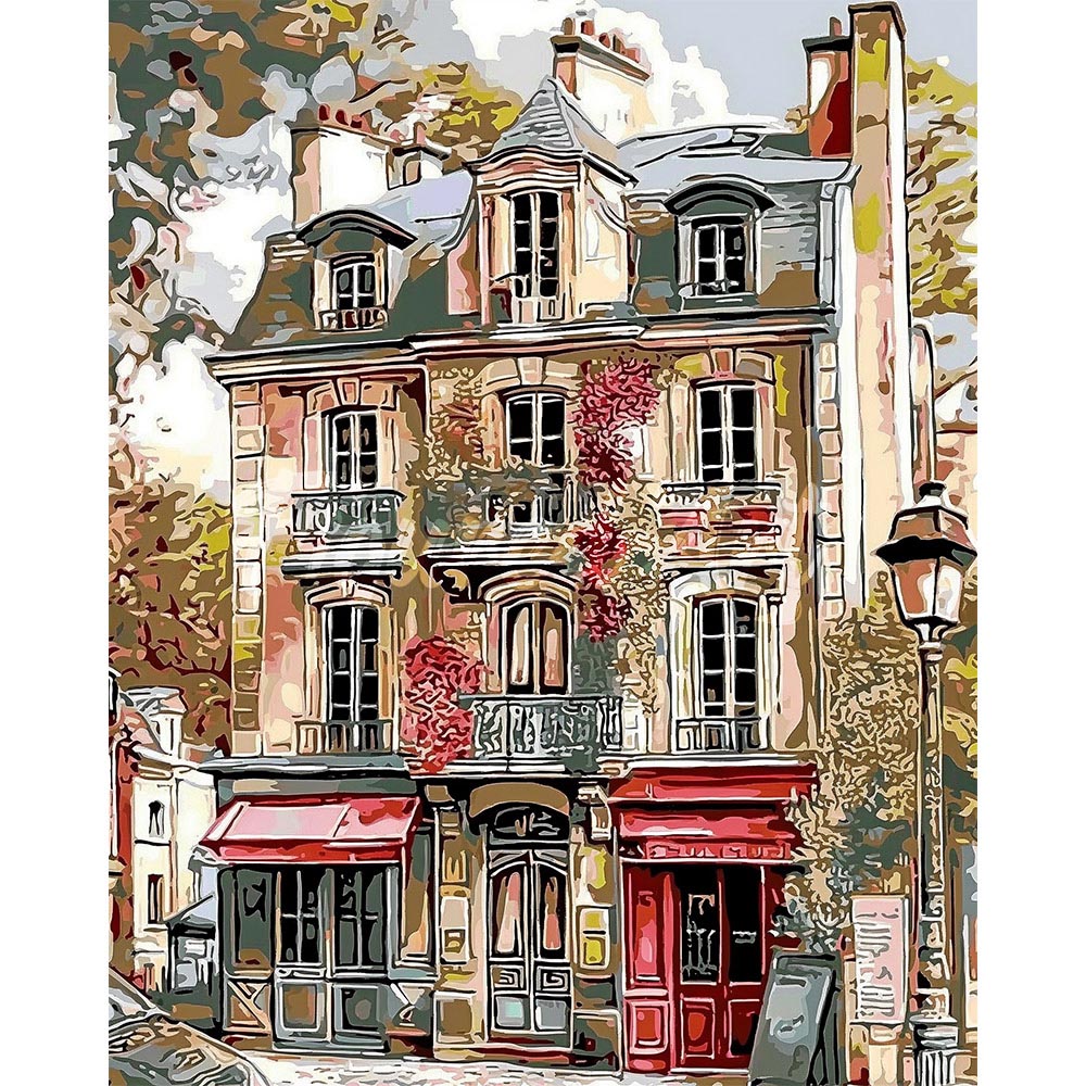 Diamond Painting - Vintage Paris Facades