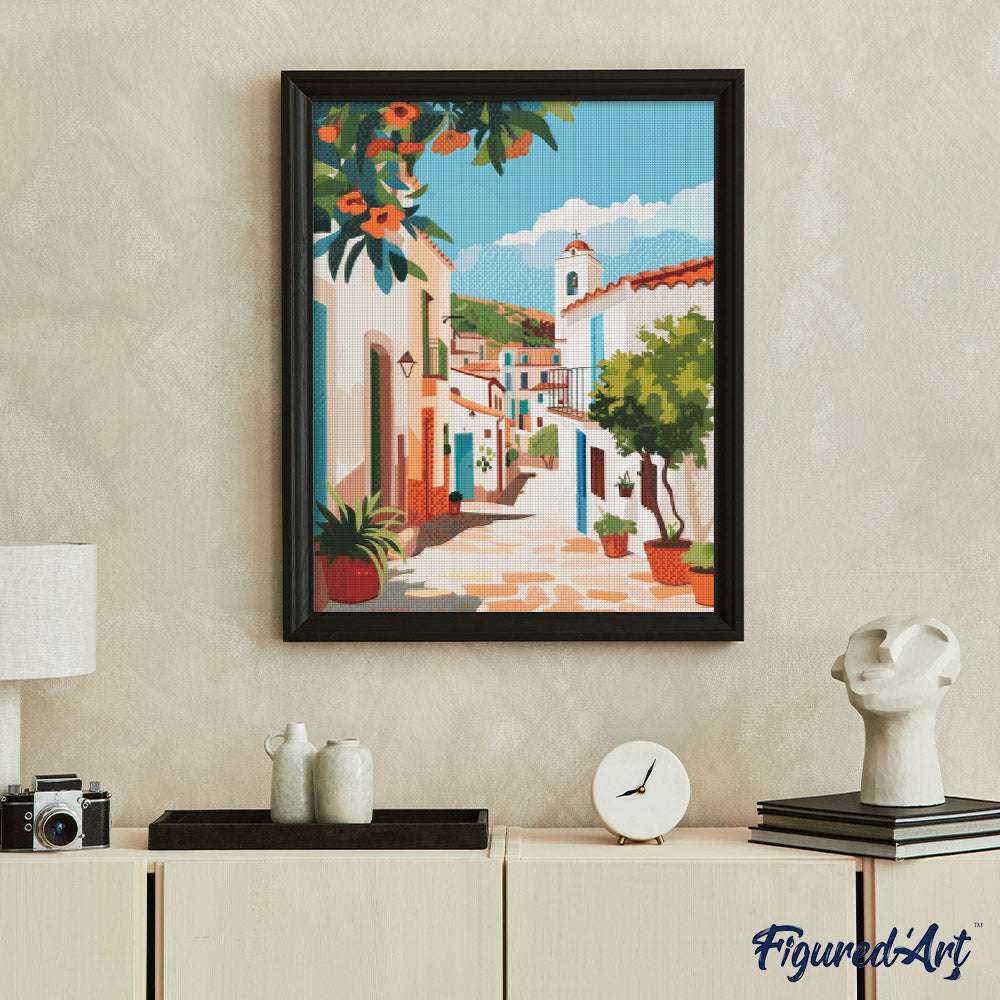 Diamond Painting - Mediterranean Alley