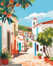 Load image into Gallery viewer, Diamond Painting - Mediterranean Alley