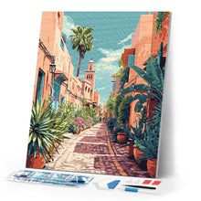 Load image into Gallery viewer, Diamond Painting - Moroccan Alleyway