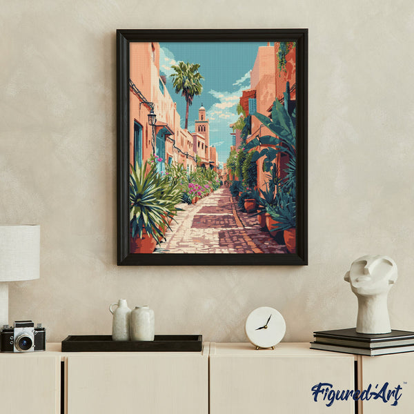 Diamond Painting - Moroccan Alleyway