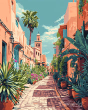 Load image into Gallery viewer, Diamond Painting - Moroccan Alleyway