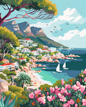 Load image into Gallery viewer, Diamond Painting - Coastal City in Spring